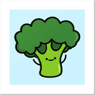 Cute Broccoli Posters and Art